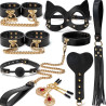 Generique Coffret SM Bondage 8 Pièces Noir